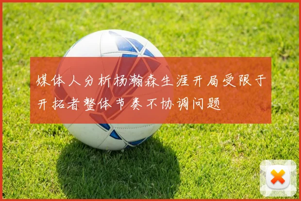 媒体人分析杨瀚森生涯开局受限于开拓者整体节奏不协调问题